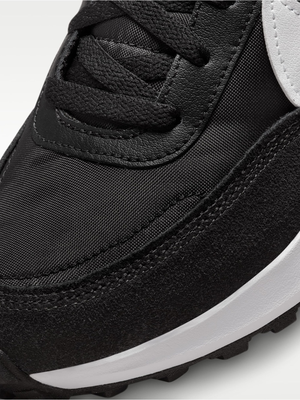 Nike Waffle Debut Black White Sneakers Women’s Size 9 NWT - Picture 6 of 11